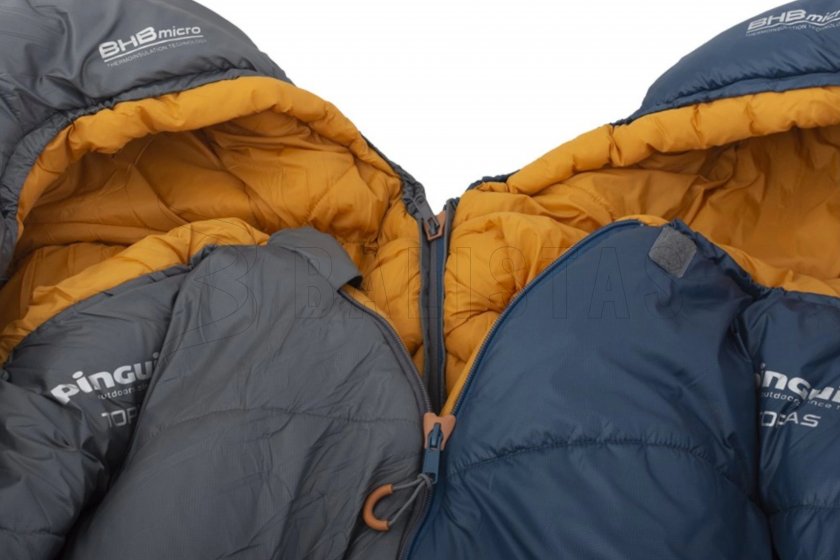 Saco de dormir Pinguin Spirit CCS 195cm Azul Izquierdo