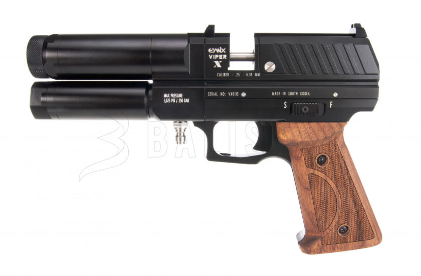 Pistola de aire comprimido Evanix Viper-X 6,35mm