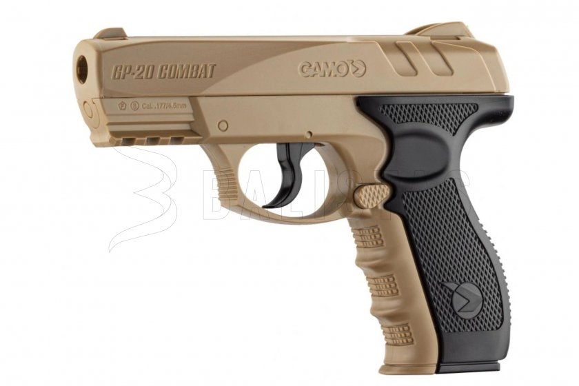 Pistola de aire comprimido Gamo GP-20 Combat Desert 4,5mm