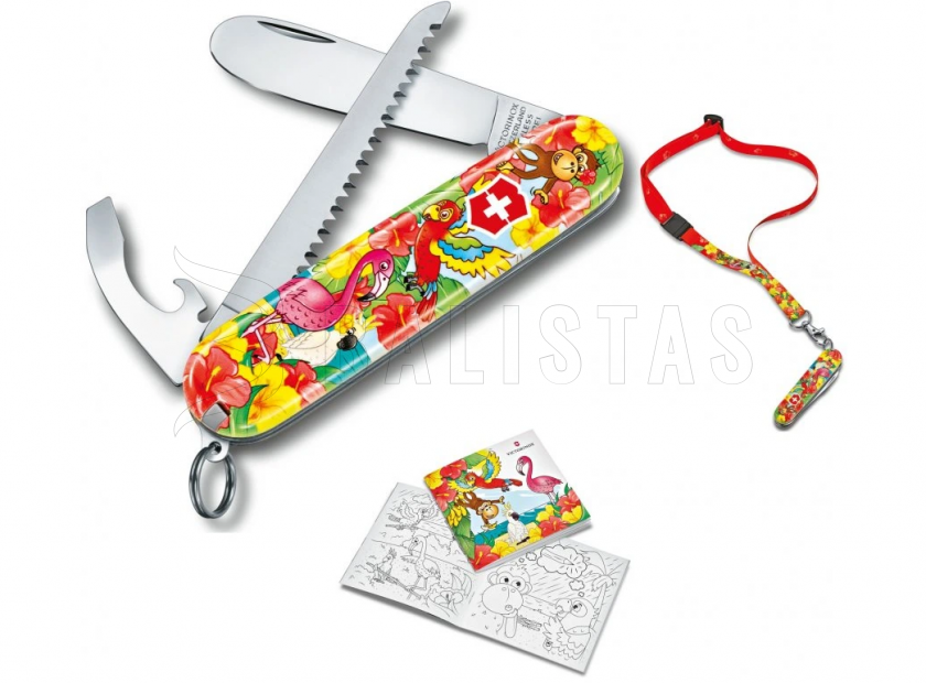 Mi primer cuchillo Victorinox - Edición Loro