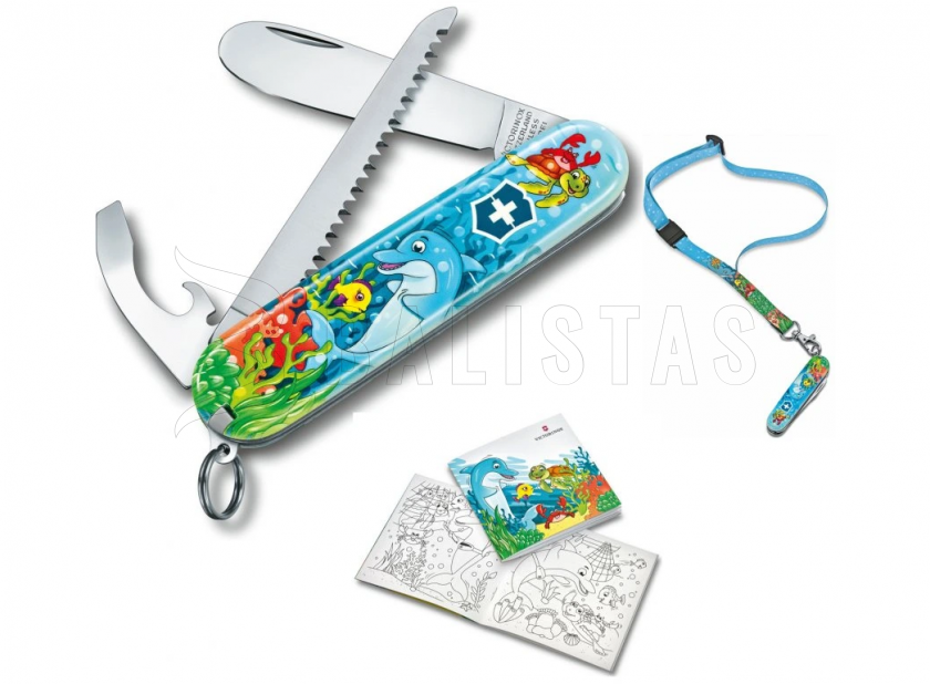 Mi primer cuchillo Victorinox - Edición Delfín