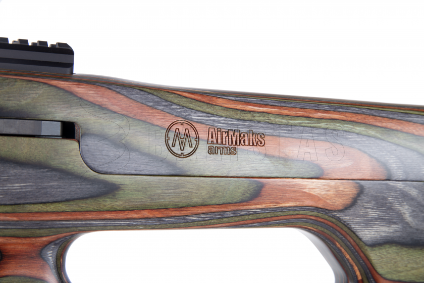 Carabina de aire comprimido AirMaks Caiman X 5,5mm forest lamino