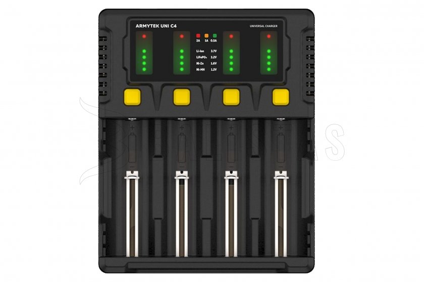 Cargador Armytek UNI C4 con enchufe tipo C