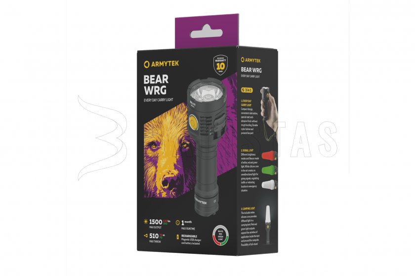 Linterna multifunción Armytek Bear WRG