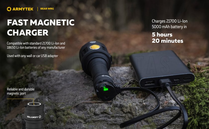 Linterna multifunción Armytek Bear WRG