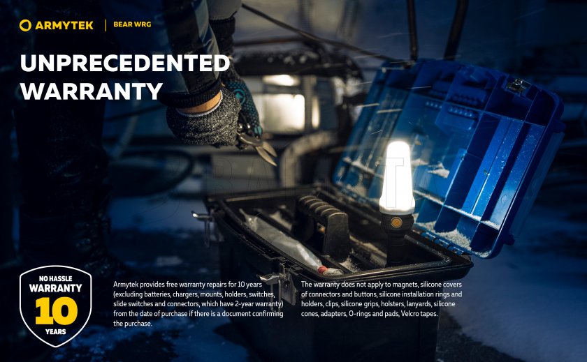 Linterna multifunción Armytek Bear WRG