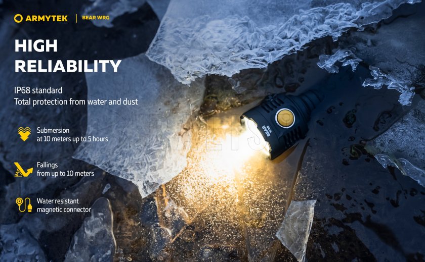 Linterna multifunción Armytek Bear WRG