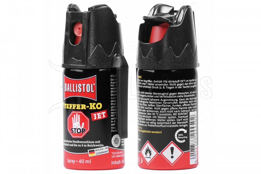 Spray de defensa Ballistol KO JET 40ml
