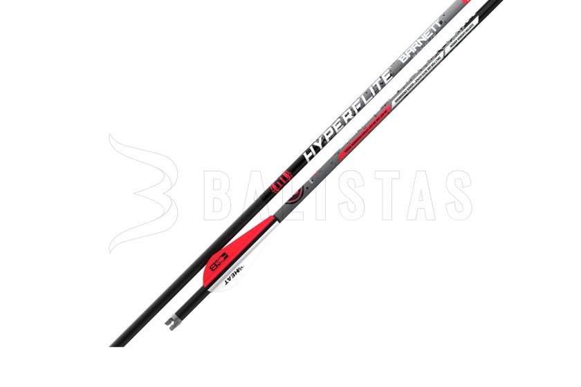 Barnett HyperFlite rojo/blanco 22" 5pc arrow set