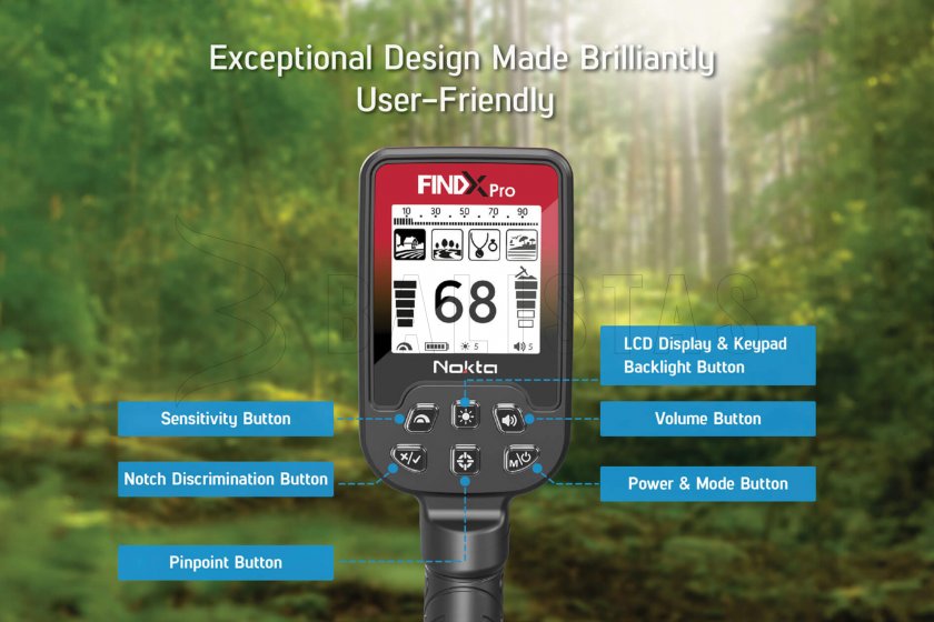 Detector de metales Nokta FINDX PRO