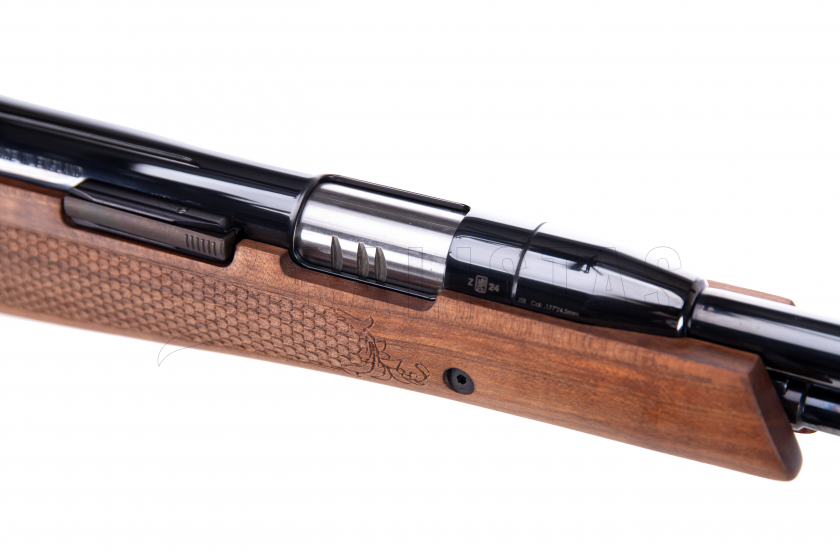 Carabina de aire comprimido Air Arms TX 200 Hunter Carbine 4,5mm RH nogal