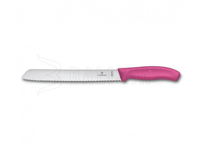 Victorinox cuchillo de pan 21cm rosa