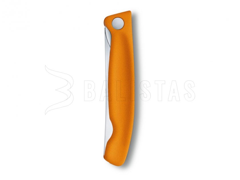 Cuchillo plegable para verdura Victorinox filo ondulado Naranja