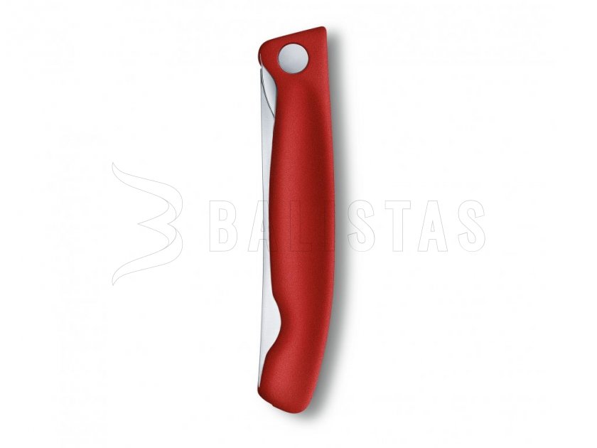 Cuchillo de cierre para verduras Victorinox hoja ondulada Rojo