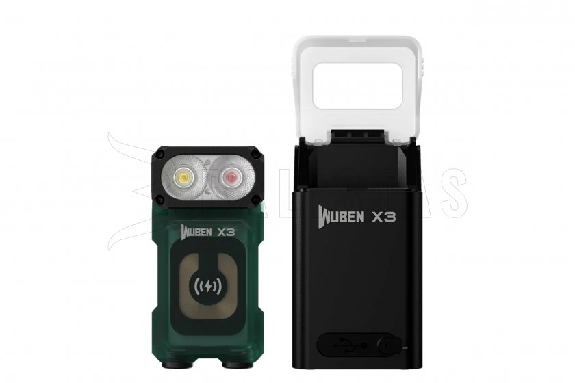 Linterna Wuben X3 verde