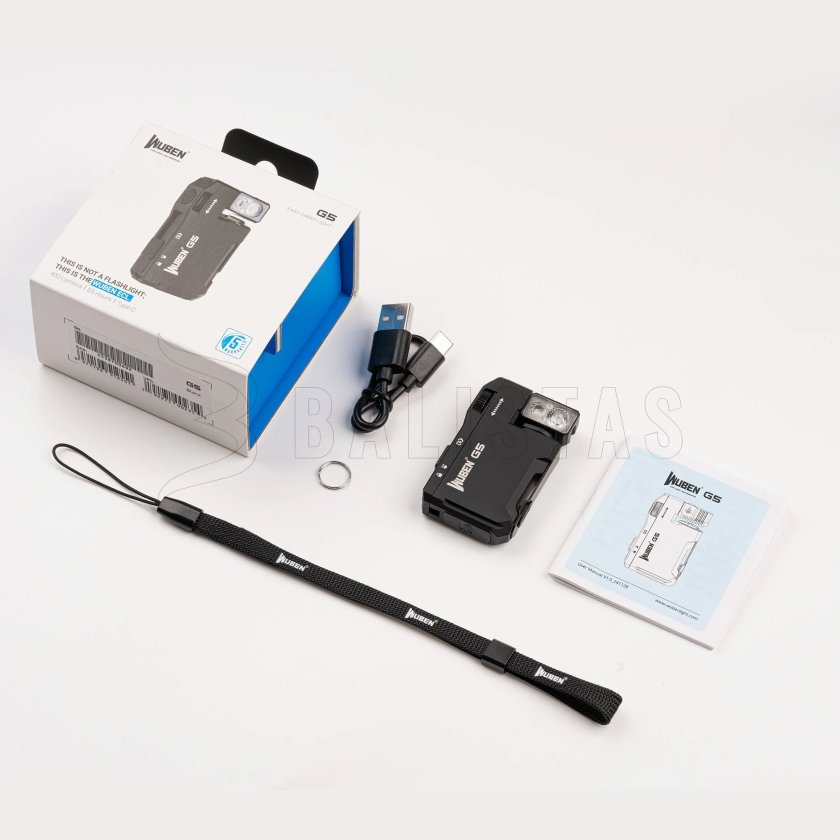 Linterna Wuben G5 Black 5