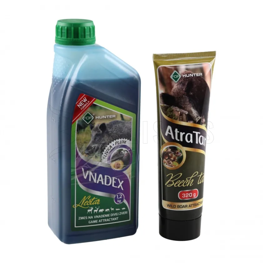 Atrayente Vnadex Nectar 1kg Ciruela + 320g de alquitrán de haya AtraTar