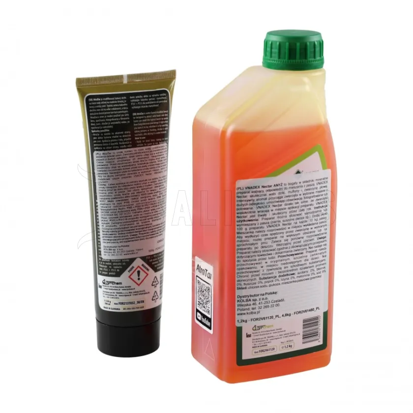 Atrayente Vnadex Nectar 1kg Anís + 320g de alquitrán de haya AtraTar
