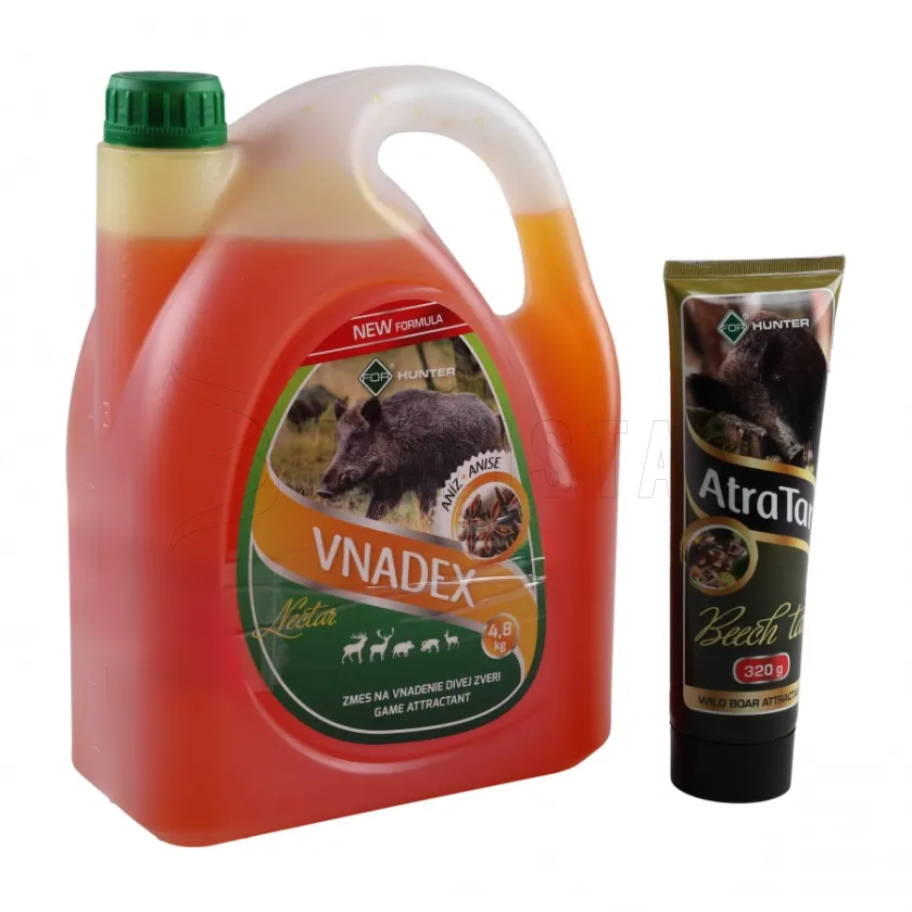 Atrayente Vnadex Nectar 4.8kg Anís + 320g de alquitrán de haya AtraTar