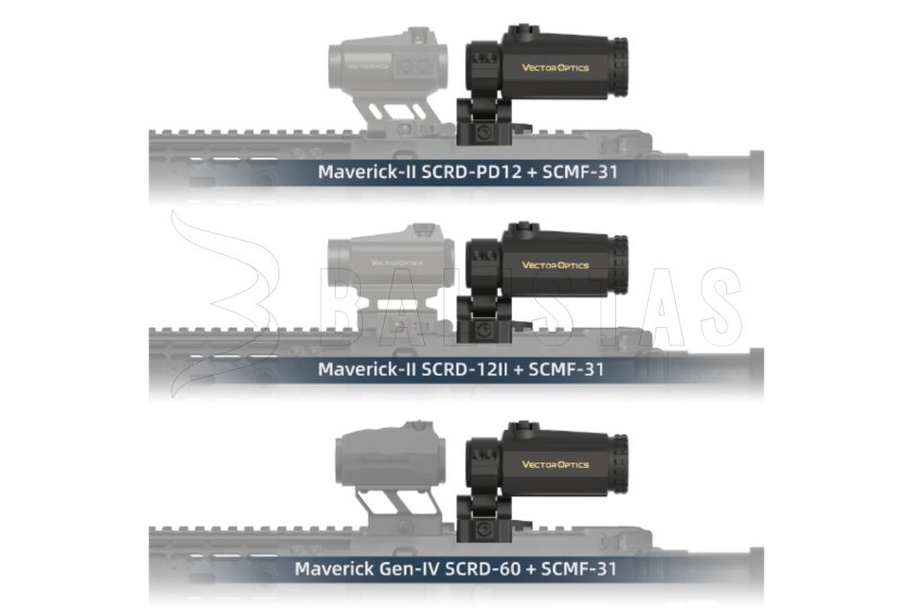 Módulo de aumento Vector Optics Maverick-III 3x22 MIL mod.2026 11