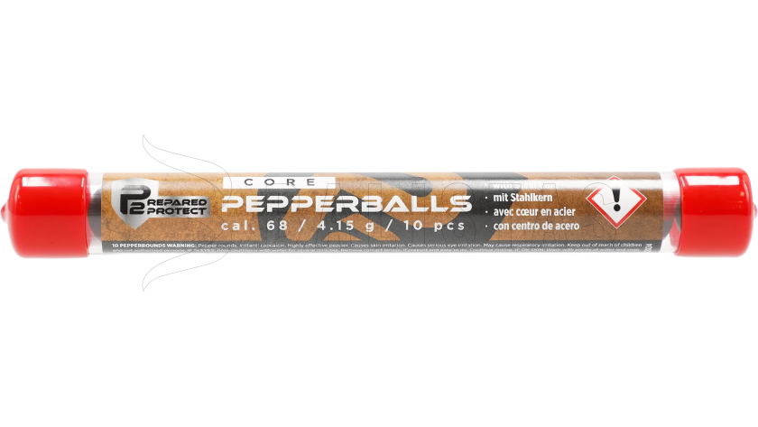Bolas T4E 68 P2P CORE Pepperball 10 uds. 2