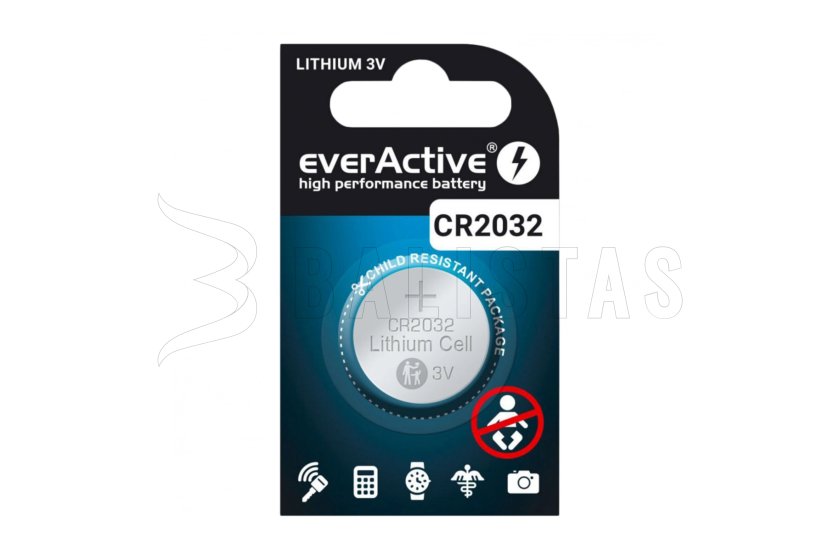 Pila everActive CR2032 2