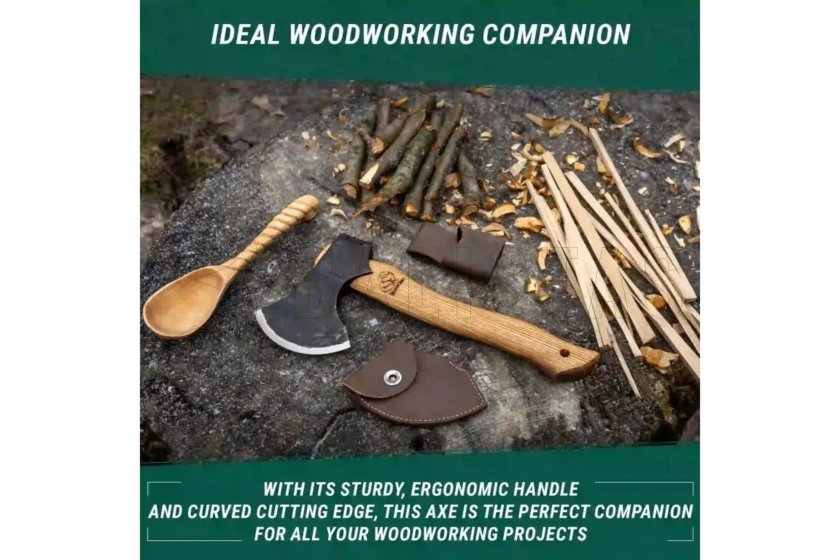 Hacha BeaverCraft Bushcraft Splitting Axe AX3 5