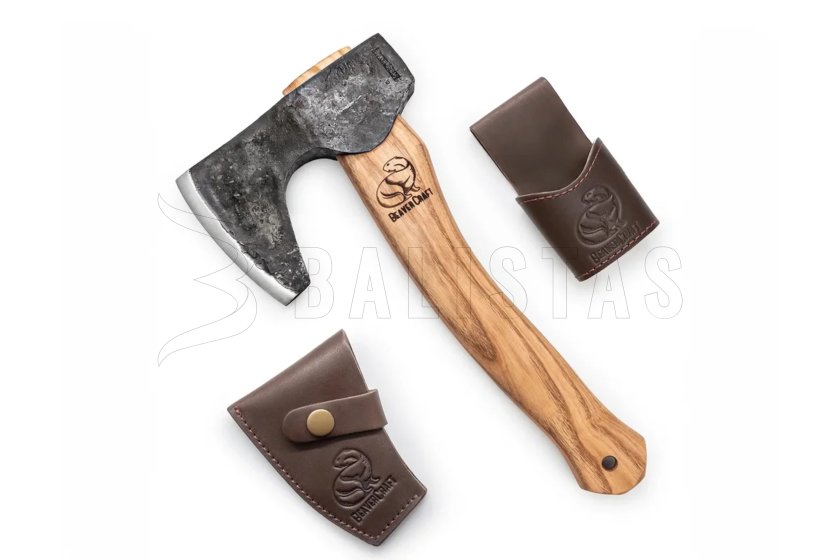 Hacha BeaverCraft Compact Long-Bearded Bushcraft Hatchet AX6