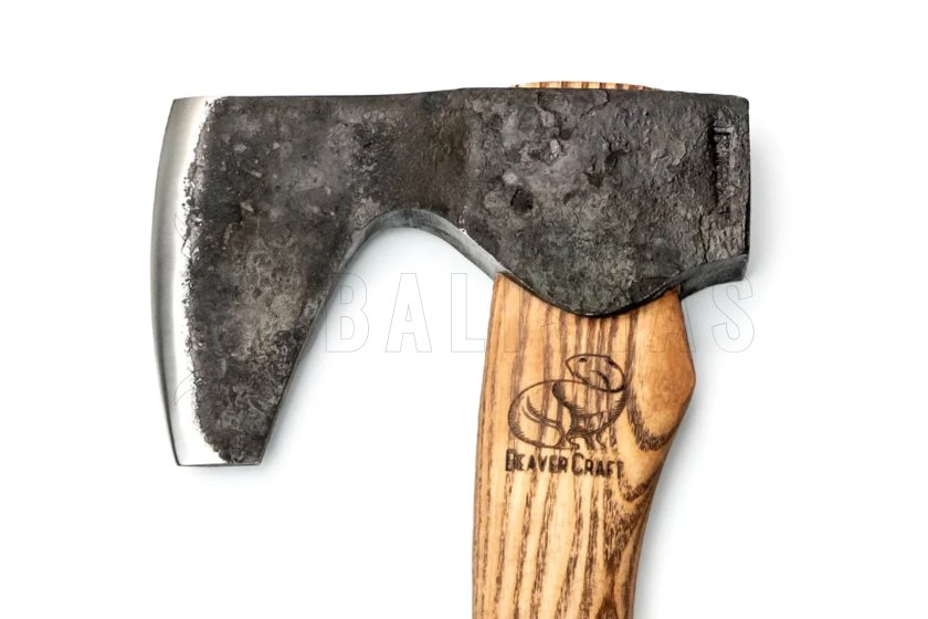 Hacha BeaverCraft Compact Long-Bearded Bushcraft Hatchet AX6 3
