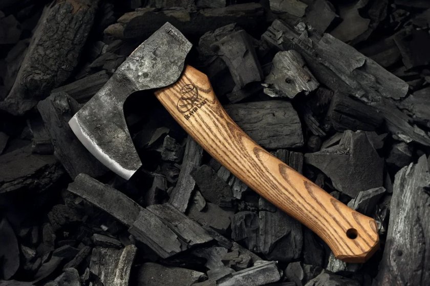 Hacha BeaverCraft Compact Long-Bearded Bushcraft Hatchet AX6 4