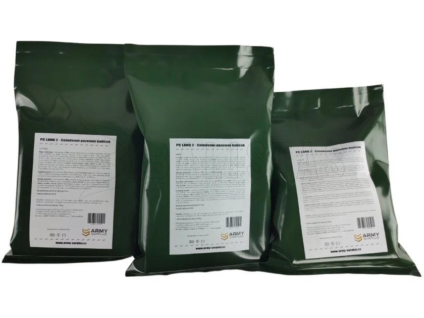 Paquete de 3 comidas para todo el día Arpol PC Land 2 MRE