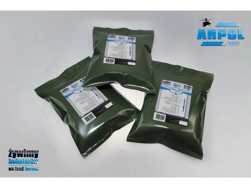 Paquete de 3 comidas para todo el día Arpol PC Land 2 MRE 6