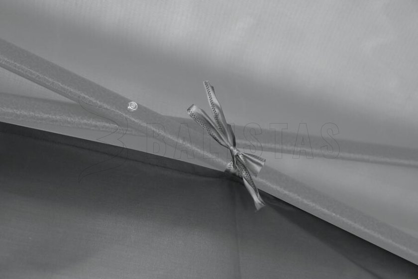 Pared lateral para carpa de fiesta 2X3m 210D gris impermeable Cattara 13344 3
