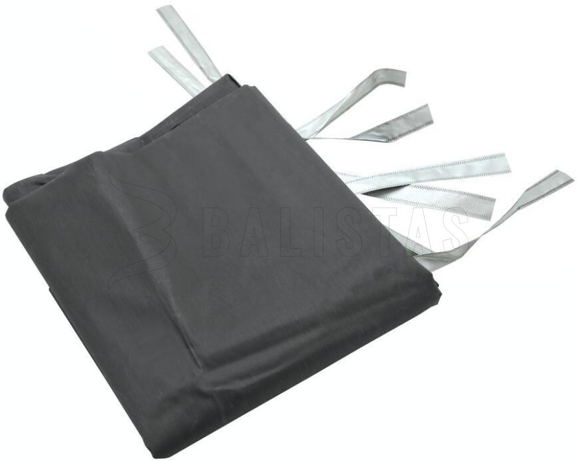 Pared lateral para carpa de fiesta 2X3m 210D gris impermeable Cattara 13344 6