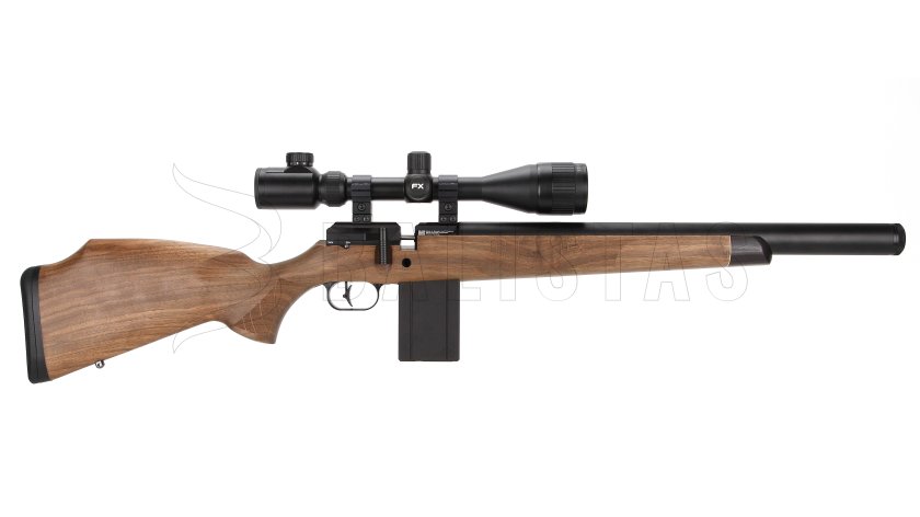 Carabina de aire FX DRS 500mm Walnut Grade 2 6,35mm 9