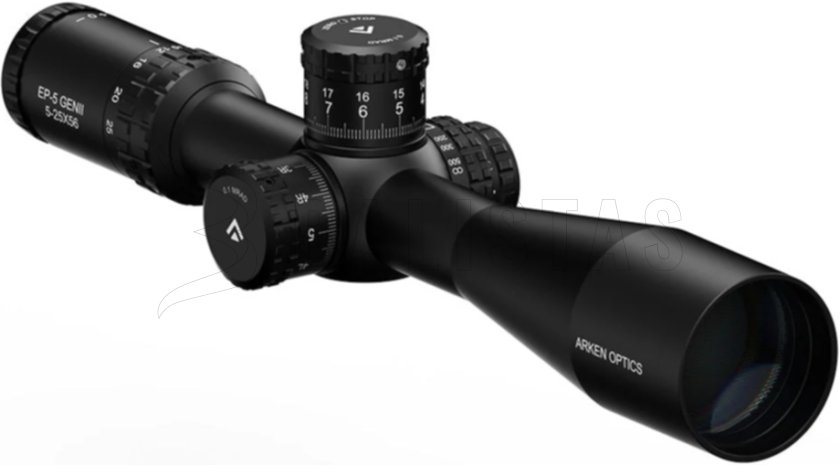 Visor telescópico Arken EP-5 GENII 5-25x56 FFP VPR MIL 7
