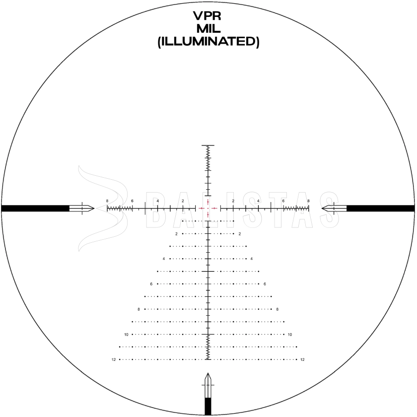 Visor telescópico Arken EP-5 GENII 5-25x56 FFP VPR MIL 2