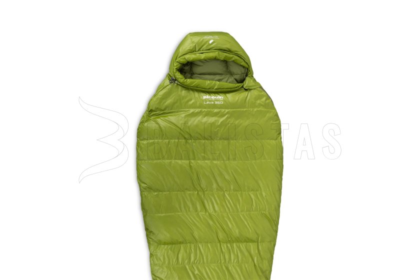 Saco de dormir Pinguin Lava 350 175cm azul derecho 2