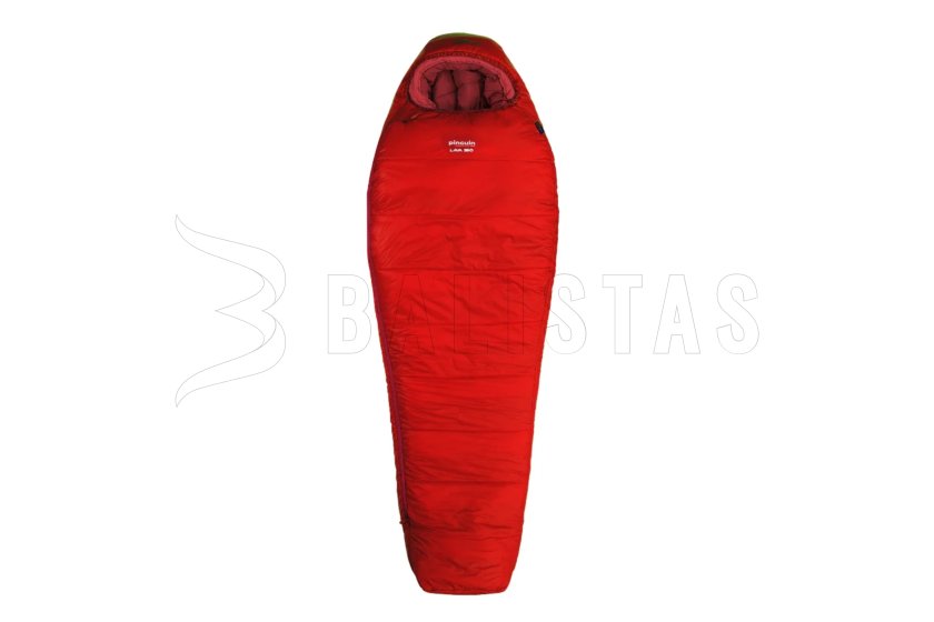 Saco de dormir Pinguin Lava 350 175cm rojo derecho