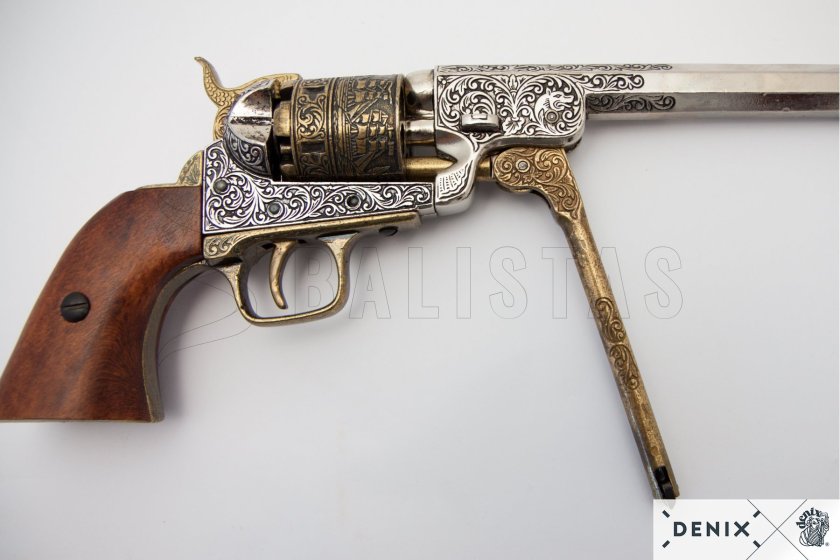 Réplica Colt Navy 1851 – latón 11