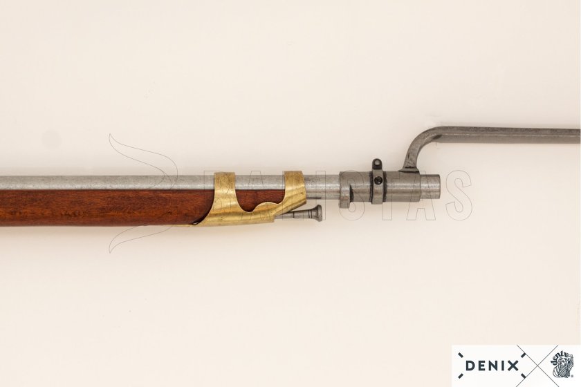 Réplica de fusil de chispa francés con bayoneta, 1806 5