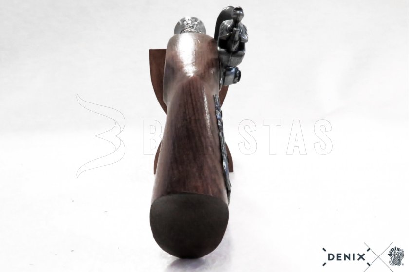 Réplica de pistola de pedernal Blunderbuss, Austria siglo XVIII 7