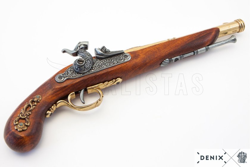 Réplica de pistola de duelo francesa 1832 5
