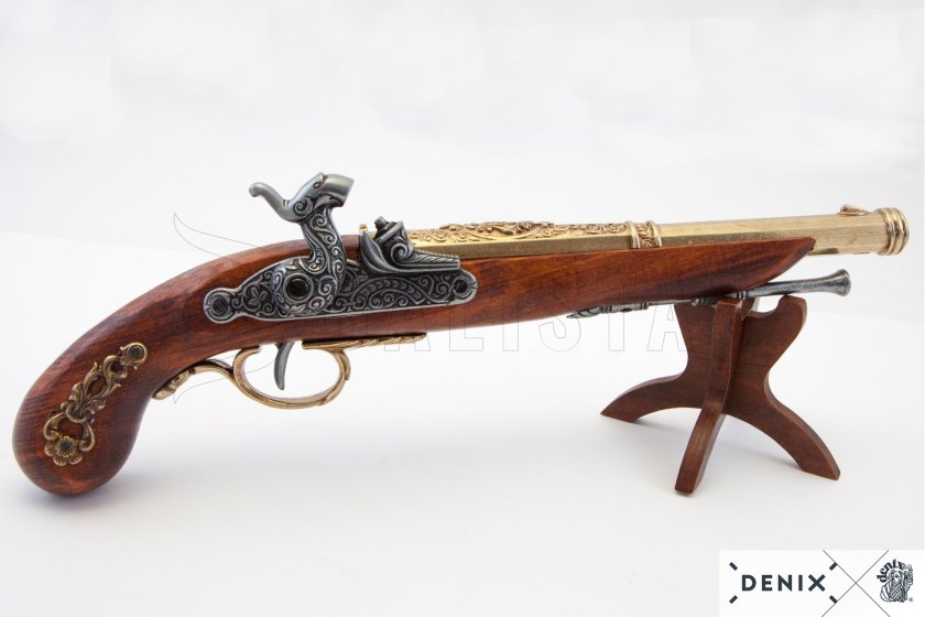 Réplica de pistola de duelo francesa 1832 6