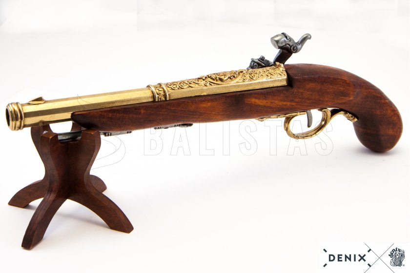 Réplica de pistola de duelo francesa 1832 8
