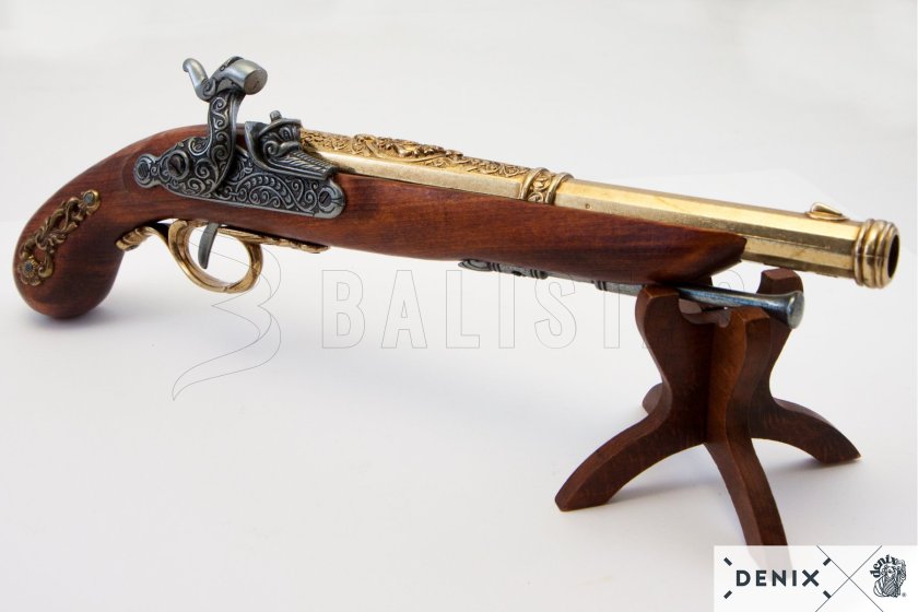 Réplica de pistola de duelo francesa 1832 7