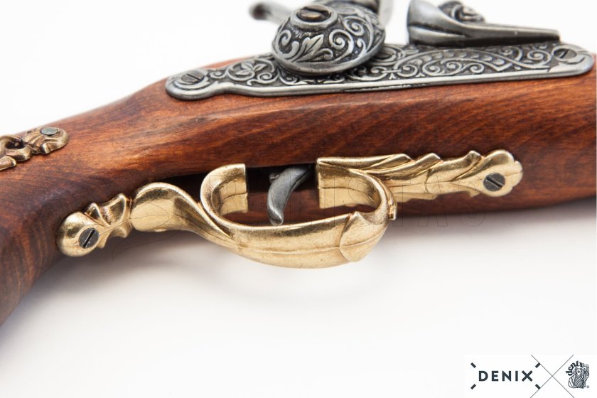 Réplica de pistola de duelo francesa 1832 13