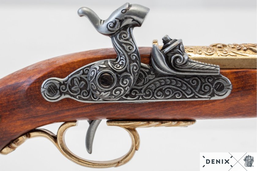 Réplica de pistola de duelo francesa 1832 11