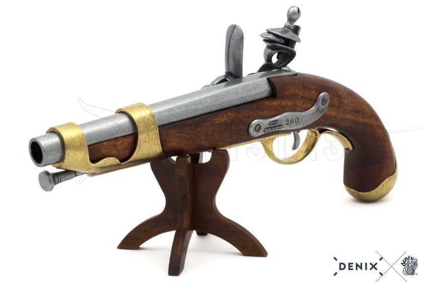 Réplica de pistola de caballería francesa, Francia 1806 6