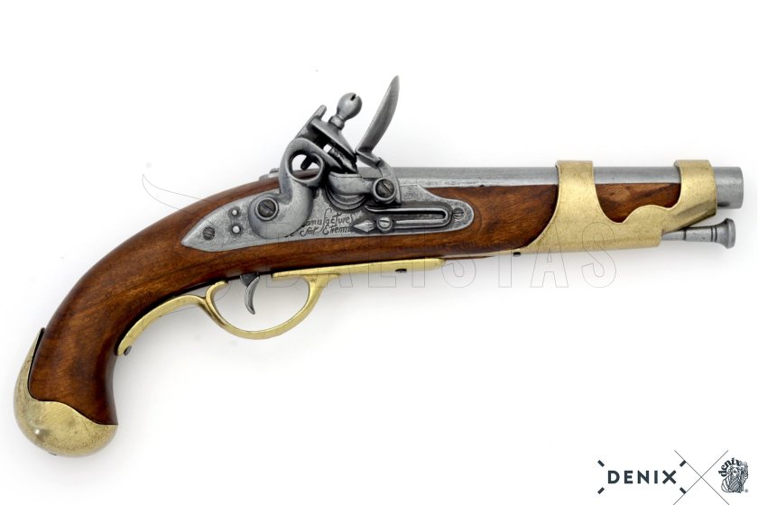 Réplica de pistola de caballería francesa, Francia 1806 2